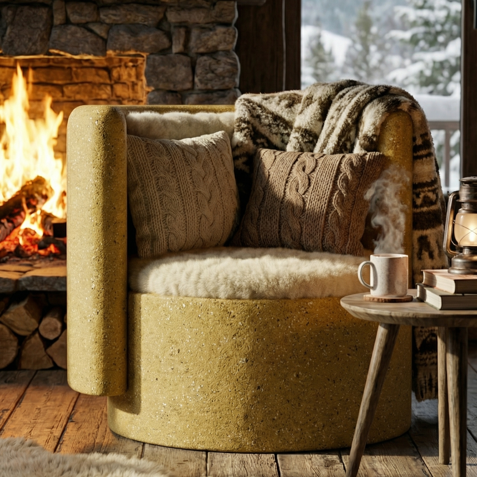 COVE Hafif Beton Koltuk 